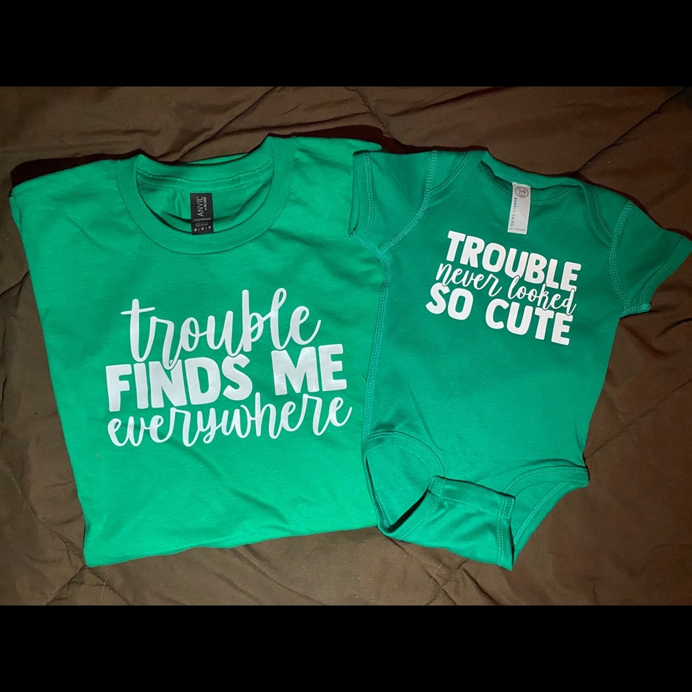 Mom and son shirts